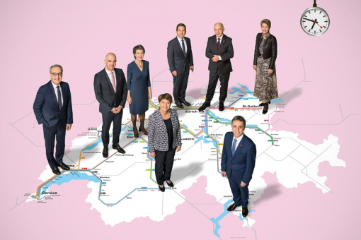 Gruppenbild Bundesrat 2022