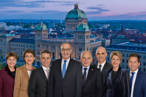 Gruppenbild Bundesrat 2021