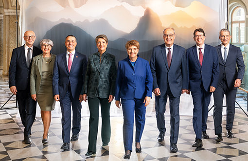 Gruppenbild Bundesrat 2024